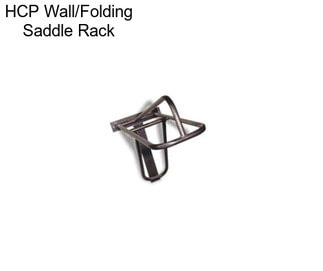 HCP Wall/Folding Saddle Rack