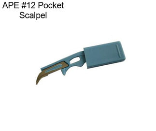 APE #12 Pocket Scalpel