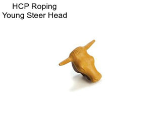 HCP Roping Young Steer Head