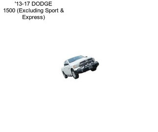 \'13-17 DODGE 1500 (Excluding Sport & Express)