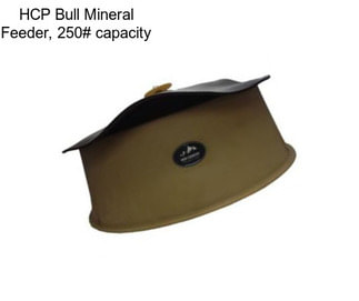 HCP Bull Mineral Feeder, 250# capacity