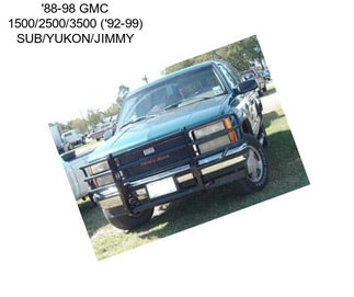 \'88-98 GMC 1500/2500/3500 (\'92-99) SUB/YUKON/JIMMY