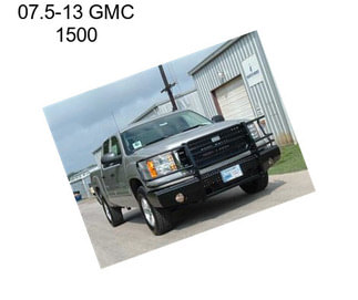 07.5-13 GMC 1500