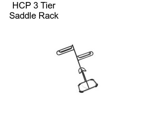 HCP 3 Tier Saddle Rack
