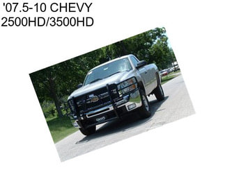 \'07.5-10 CHEVY 2500HD/3500HD