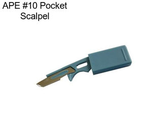 APE #10 Pocket Scalpel