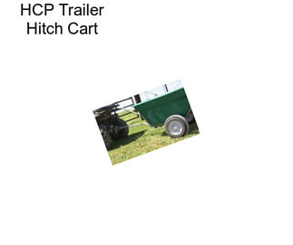 HCP Trailer Hitch Cart