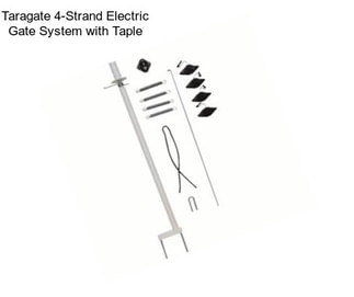 Taragate 4-Strand Electric Gate System with Taple