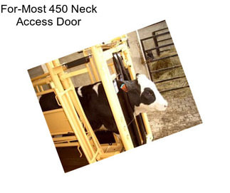 For-Most 450 Neck Access Door