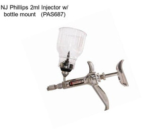 NJ Phillips 2ml Injector w/ bottle mount   (PAS687)