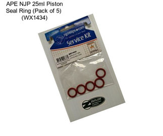 APE NJP 25ml Piston Seal Ring (Pack of 5)  (WX1434)