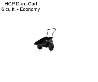 HCP Dura Cart 6 cu ft. - Economy