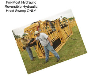 For-Most Hydraulic Reversible Hydraulic Head Sweep ONLY