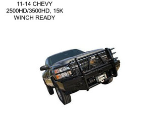 11-14 CHEVY 2500HD/3500HD, 15K WINCH READY