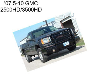 \'07.5-10 GMC 2500HD/3500HD