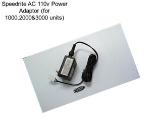 Speedrite AC 110v Power Adaptor (for 1000,2000&3000 units)