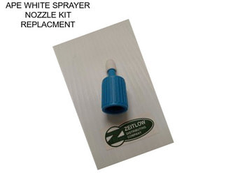 APE WHITE SPRAYER NOZZLE KIT REPLACMENT