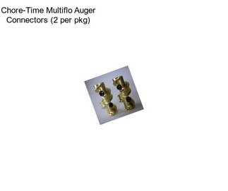 Chore-Time Multiflo Auger Connectors (2 per pkg)