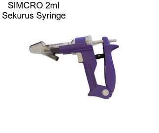SIMCRO 2ml Sekurus Syringe
