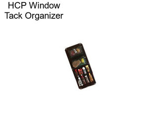 HCP Window Tack Organizer