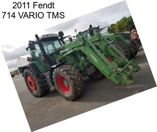 2011 Fendt 714 VARIO TMS