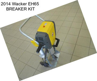 2014 Wacker EH65  BREAKER KIT