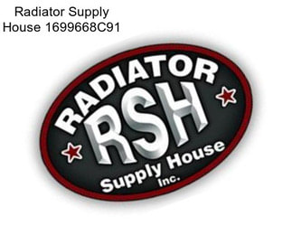 Radiator Supply House 1699668C91