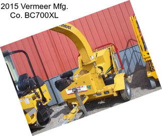 2015 Vermeer Mfg. Co. BC700XL