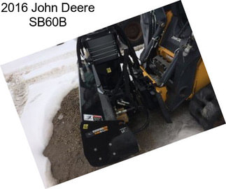2016 John Deere SB60B
