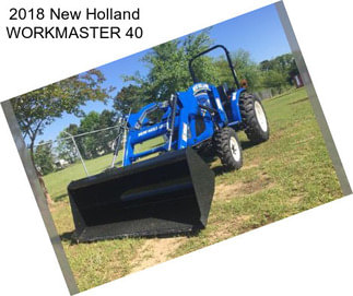 2018 New Holland WORKMASTER 40