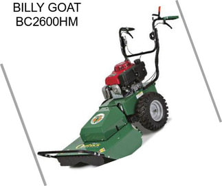 BILLY GOAT BC2600HM