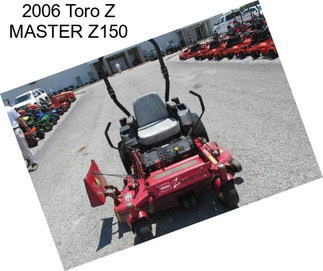 2006 Toro Z MASTER Z150