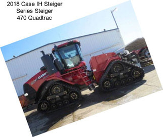 2018 Case IH Steiger Series Steiger 470 Quadtrac