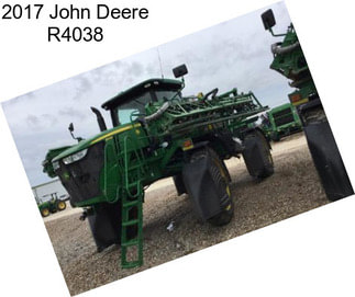 2017 John Deere R4038