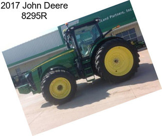 2017 John Deere 8295R