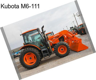 Kubota M6-111