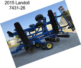 2015 Landoll 7431-26