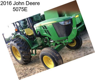 2016 John Deere 5075E