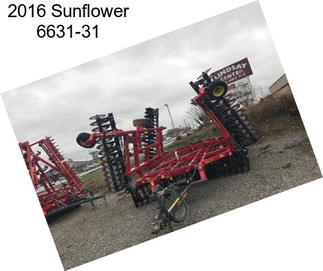 2016 Sunflower 6631-31