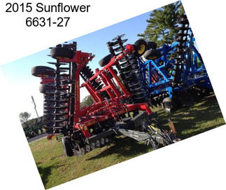 2015 Sunflower 6631-27