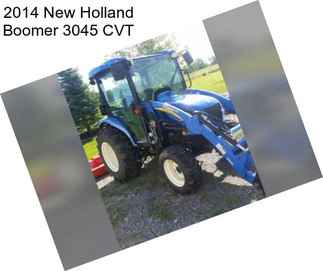 2014 New Holland Boomer 3045 CVT