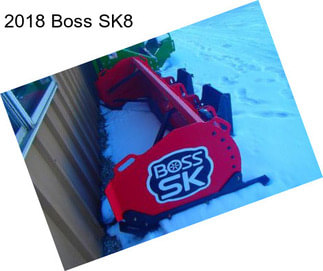 2018 Boss SK8