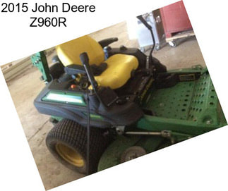 2015 John Deere Z960R