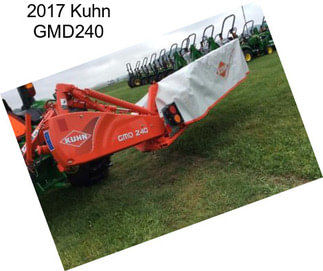 2017 Kuhn GMD240