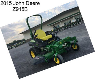 2015 John Deere Z915B