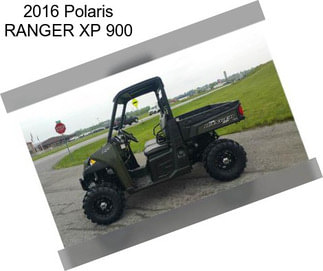 2016 Polaris RANGER XP 900