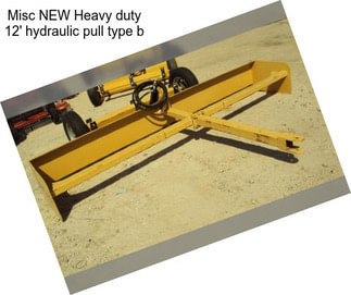 Misc NEW Heavy duty 12\' hydraulic pull type b