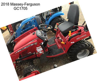 2018 Massey-Ferguson GC1705