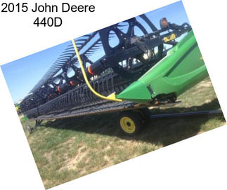 2015 John Deere 440D