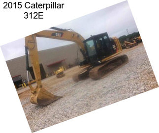 2015 Caterpillar 312E